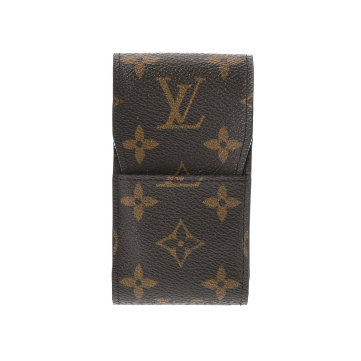 Louis Vuitton Monogram Cigarette Case Brown Canvas Accessories